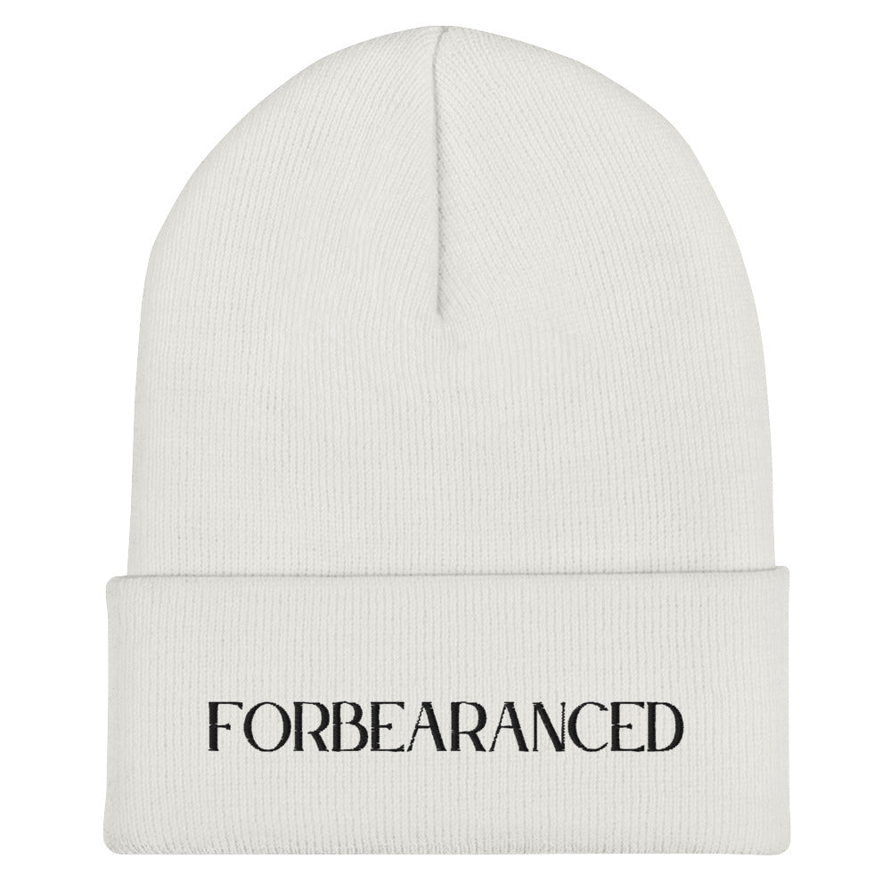 Forbearanced logo beanie