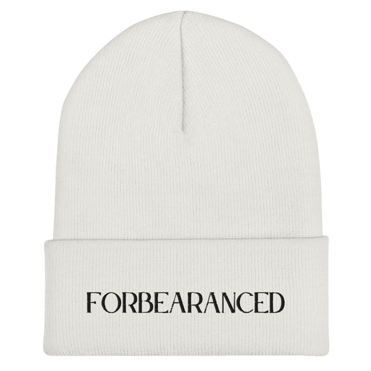 Forbearanced logo beanie